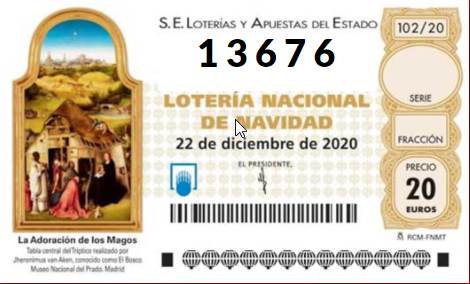 Lotería Navidad 2020 UGT T-Sur