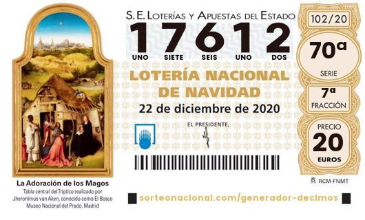 Loteria 2020 CATALUNYA